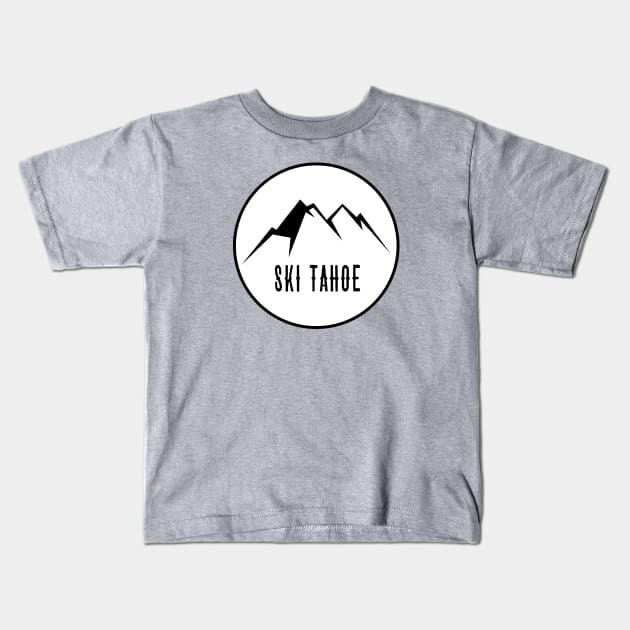 Ski Tahoe Kids T-Shirt by HolidayShirts